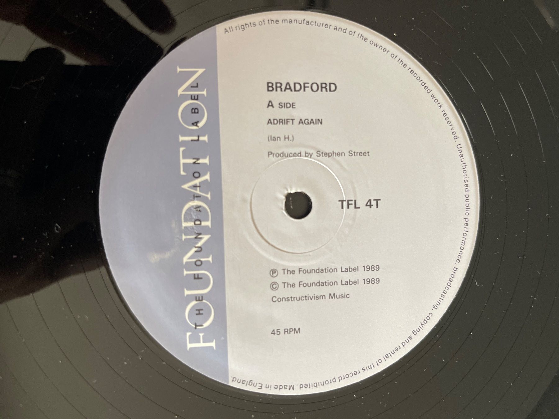 Dischi in vinile: A268/Bradford - Adrift Again – Usato da Frutigen venduto da Philippe_jsp 2