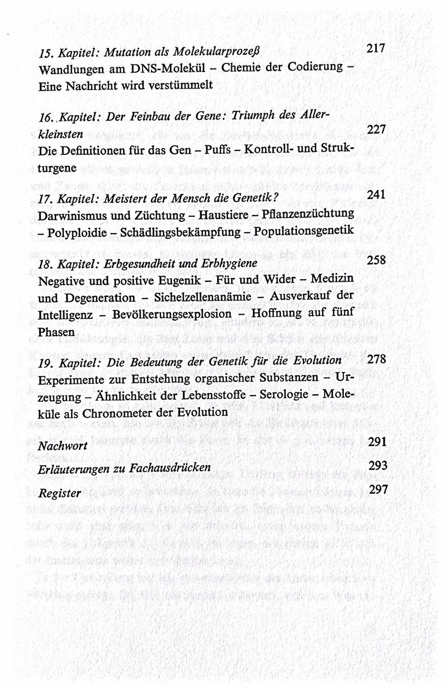 Libri: Vogt Hans-Heinrich, Das programmierte Leben – Nuovo (secondo la descrizione) da Sarnen venduto da Livres 6