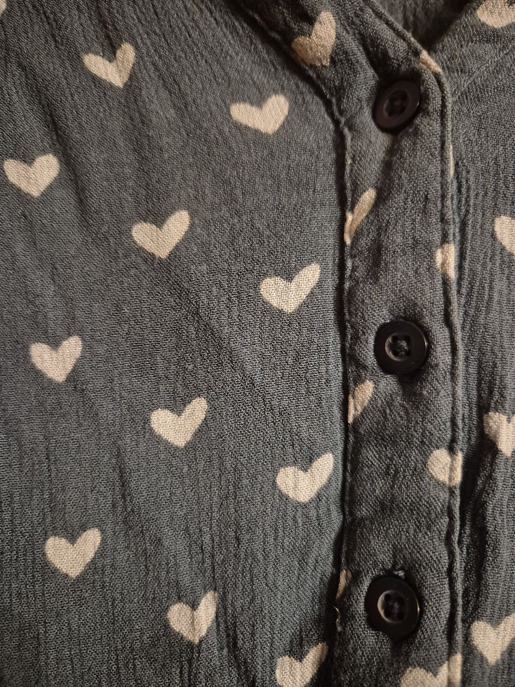 Camicette: Kaffe Curve Bluse mit Herzmuster, Grösse 46 – Usato da Mürren venduto da daniela_sch_96 1