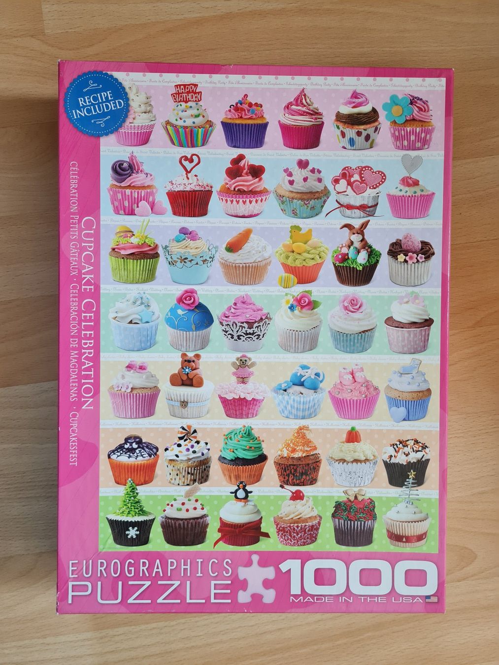 Puzzle: Puzzle cupcakes 1000 Teile – Nuovo (secondo la descrizione) da Lüterkofen venduto da Bakoco