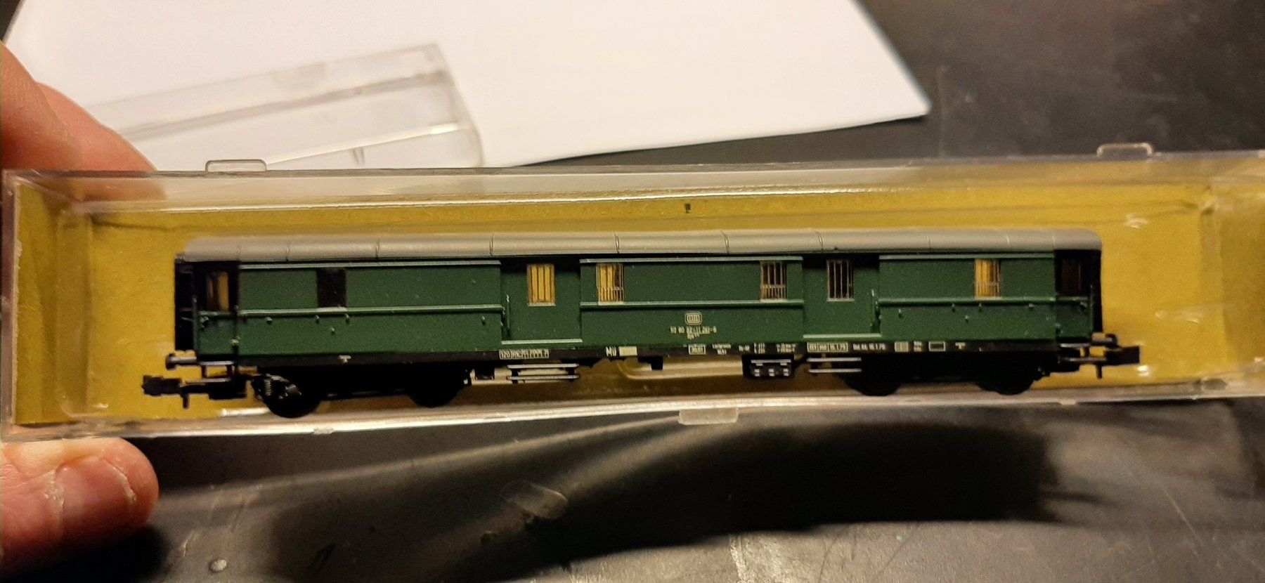 Roco Modelleisenbahnen: Wagon postal DB Roco 24260 N – Gebraucht aus Colombier NE von Gedeon58 1