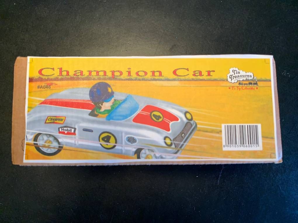 Modellini d'auto: "Champion Car", Blechrennwagen – Nuovo e nell'imballaggio originale da Zürich venduto da Mordes 1