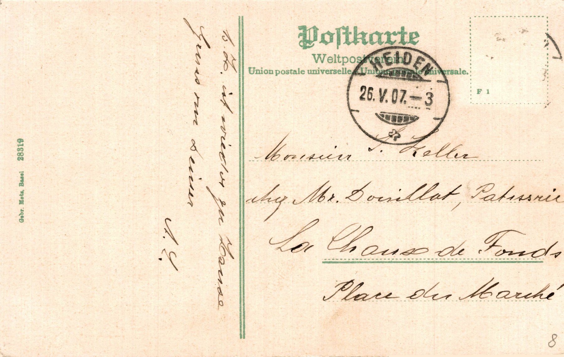 Cartes postales: Heiden, Kurhaus – D'occasion à Bronschhofen par Astore 1