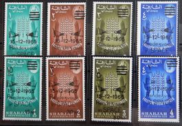 SHARJAH Kat. 204-211 ** 1966