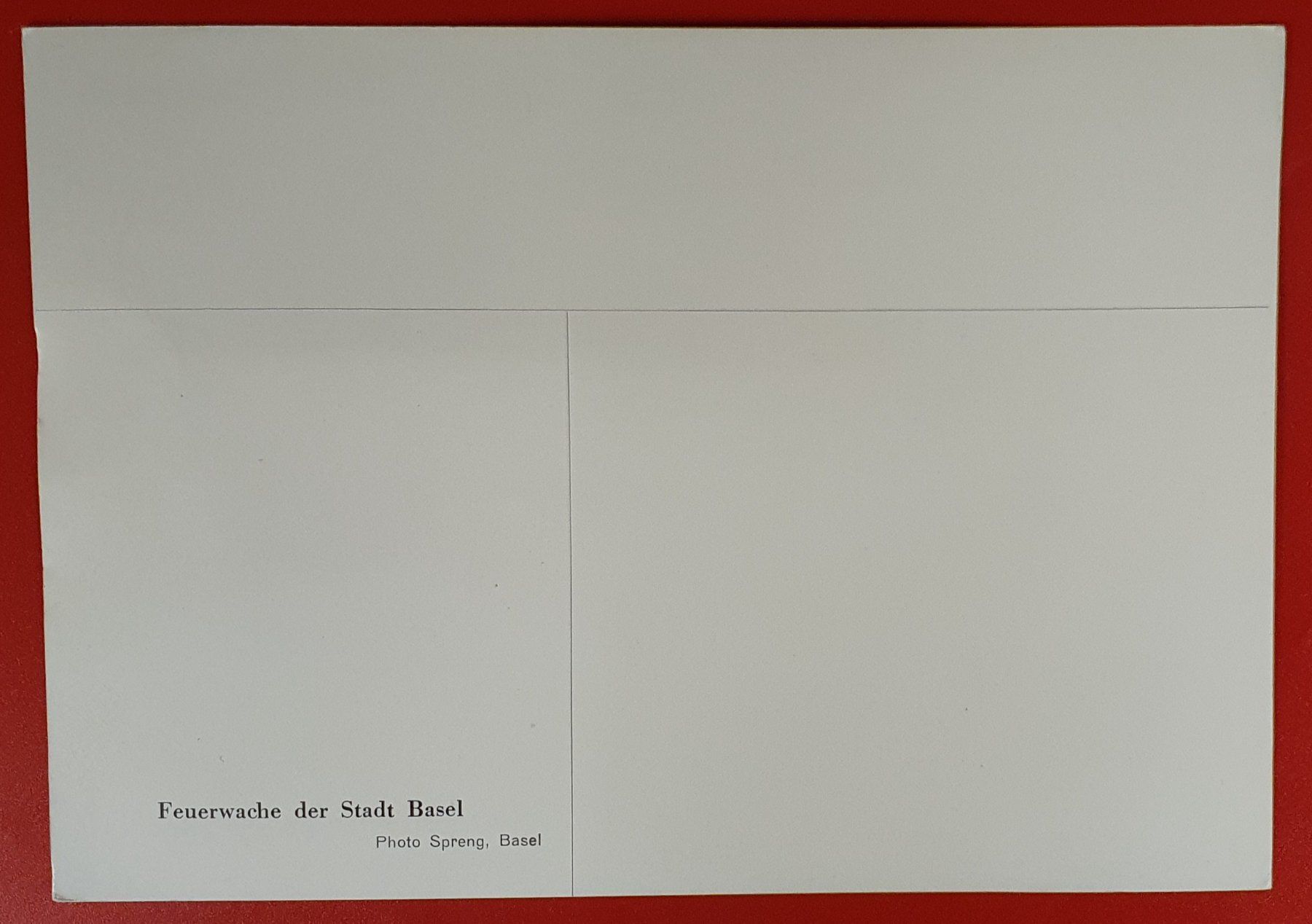 Cartoline postali: Feuerwache der Stadt Basel – Usato da Kreuzlingen venduto da Rschweiz1 1