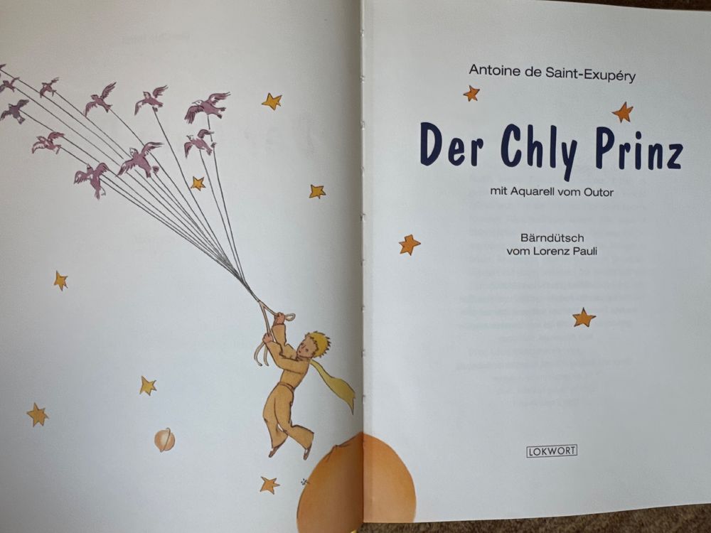 Der Chly Prinz- Der kleine Prinz - Saint-Exupéry (Gebraucht) in Aarau ...