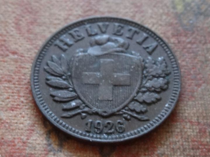 Tutti le monete: 2 Rp. 1926  (A) – Usato da Romanel-sur-Lausanne venduto da Swift13