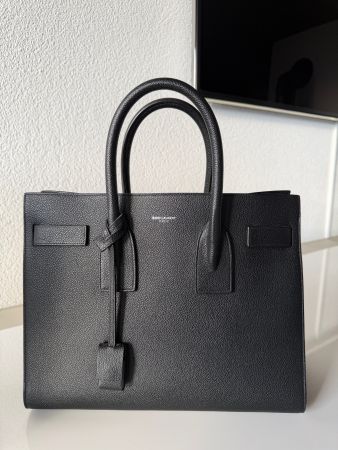 SAINT LAURENT TASCHE SAC DU JOUR SMALL LEDER ORIGINAL TOP