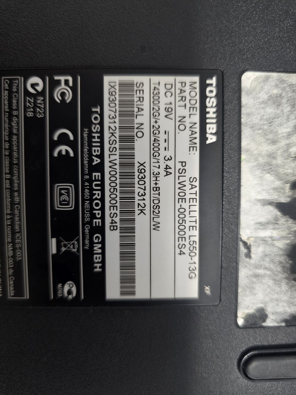 Toshiba Notebooks: TOSHIBA  – Gebraucht aus Winterthur von Bole.sd 4