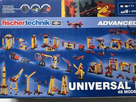 Fischertechnik Universal II Baukasten, Advanced, 48 Modelle