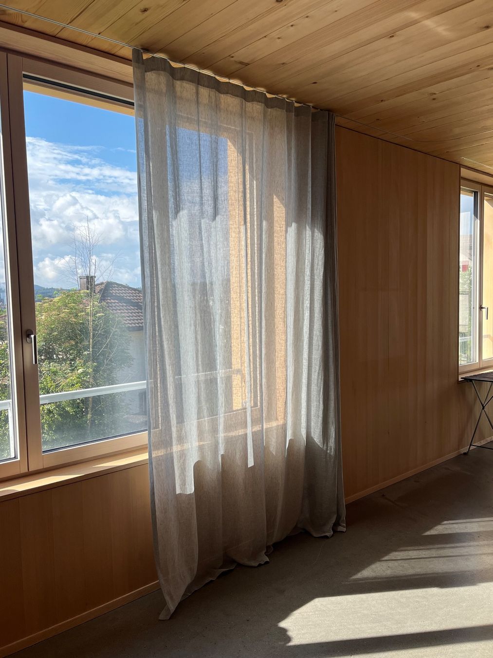Pfister Tende: Hochwertige Leinenvorhänge raumhoch – Usato da Suhr venduto da rugeli02 1