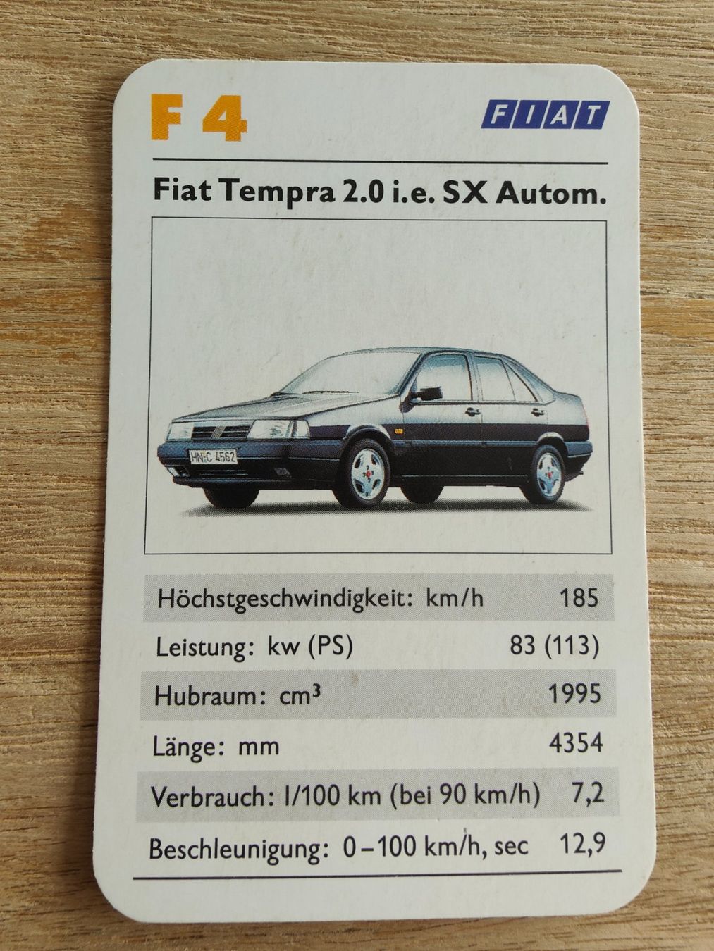 Giochi: Quartett Fiat – Usato da Zuzwil SG venduto da Atalanta75 3
