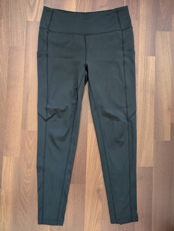Powerzone Damen-Sportleggings Gr. L schwarz mit 3 Taschen
