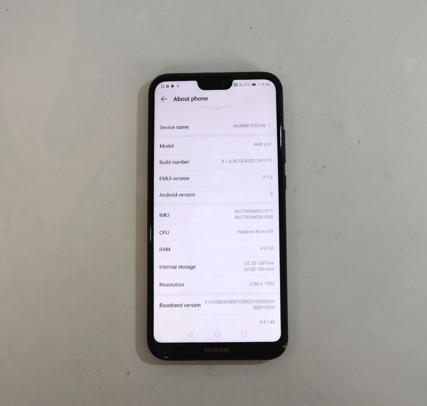 Huawei Handys / Smartphones: Huawei P20 lite Schwarz – Gebraucht aus Ehrendingen von Rocky985 2