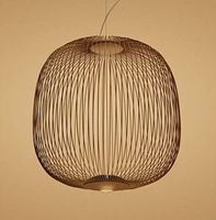 Design-Leuchte LED Spokes 2 midi von Foscarini, kupferfarben