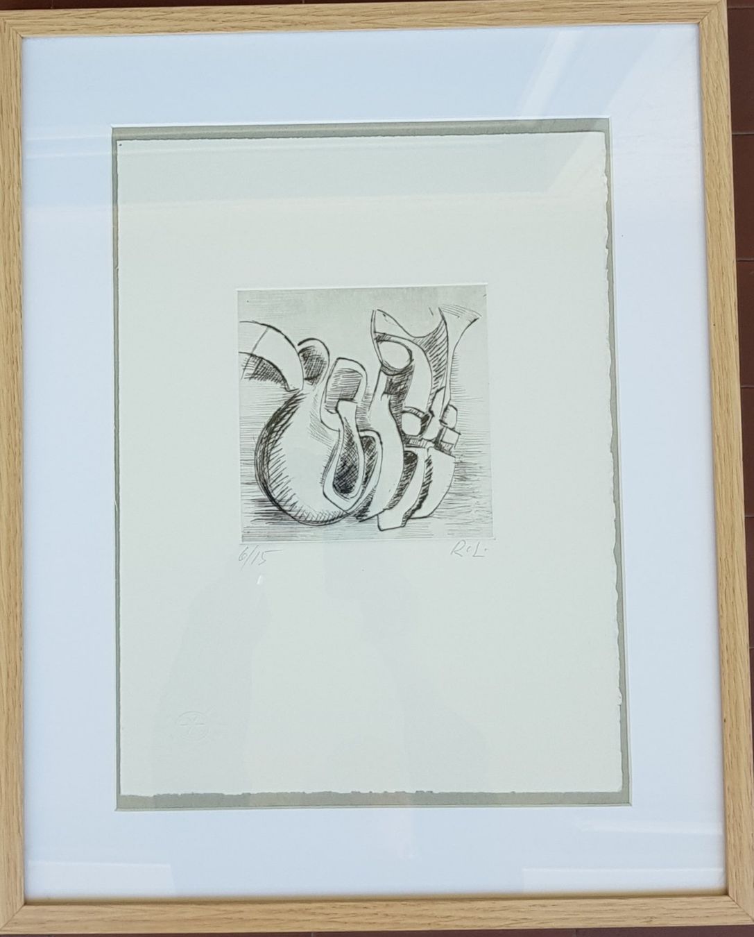 Grafiken & Lithographien: Robert Lienhard, Radierung – Gebraucht aus Aldesago von Ivo47x
