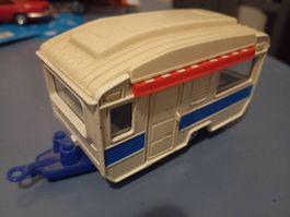 Wohnwagen Corgi Modellauto Retro Sommerferien Retro-Charme