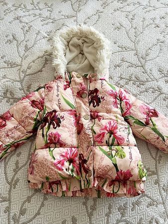 Ted Baker Baby Floral Winter Coat 12-18 Months