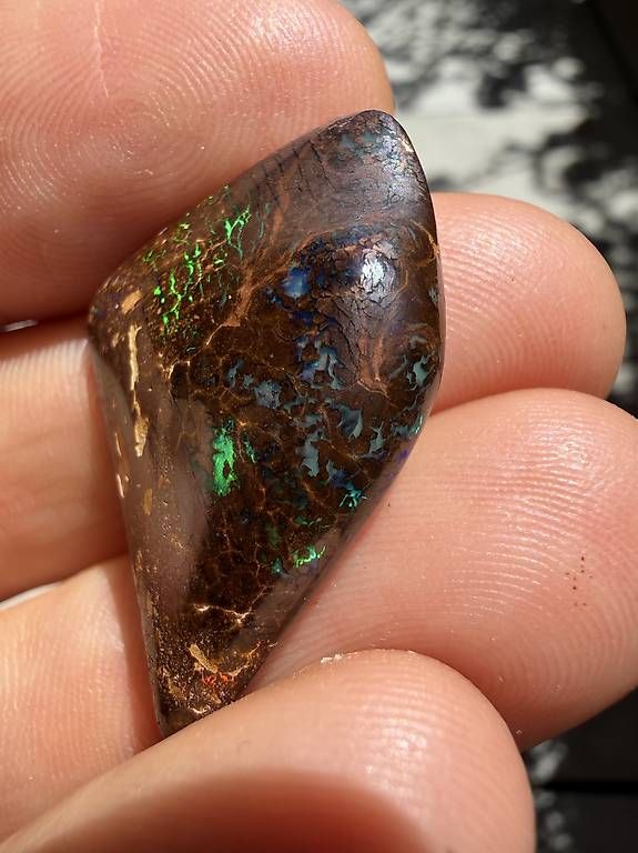 Edelsteine: Australischer Matrix Opal – Gebraucht aus Wigoltingen von SANDROPAL 3