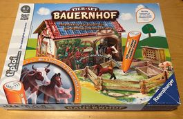 Tiptoi Bauernhof Set mit 3 Tieren und 3D Bauernhof