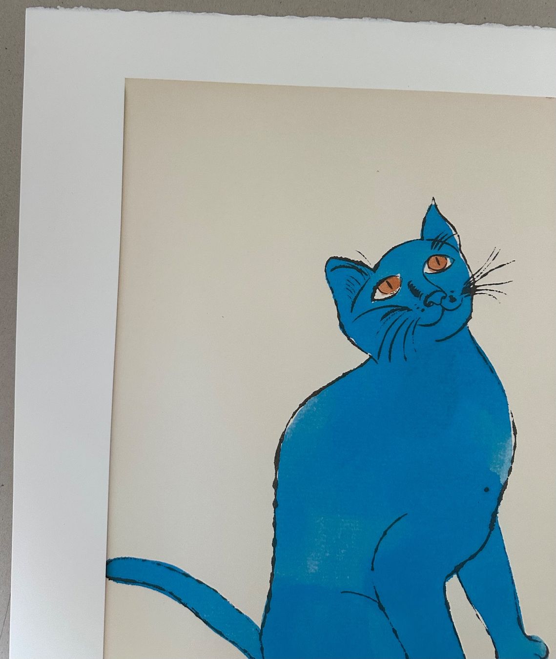 Posters & Illustrations: Warhol: Sam the Cat 44/100 – Neuf (Voir description) à Meilen par Smgdesign 3