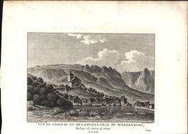 Werdenberg Originalkupferstich 1780