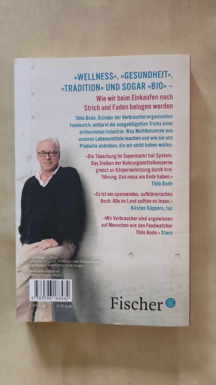 Libri: Die Essens Fälscher - Thilo Bode – Usato da Alpthal venduto da MJA88 1