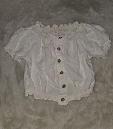 Süsse weisse Bluse, Grösse S