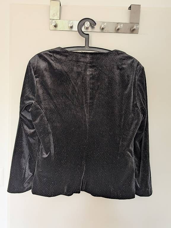 Giacche: Elegant, shimmer black velvet jacket – Usato da Zollikon venduto da lae_y2qx 2