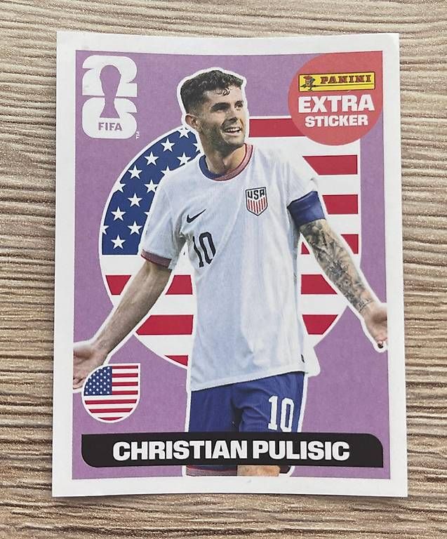 Carte collezionabili: Extra Sticker REGULAR Christian Pulisic – Usato da Emmenbrücke venduto da FMVL