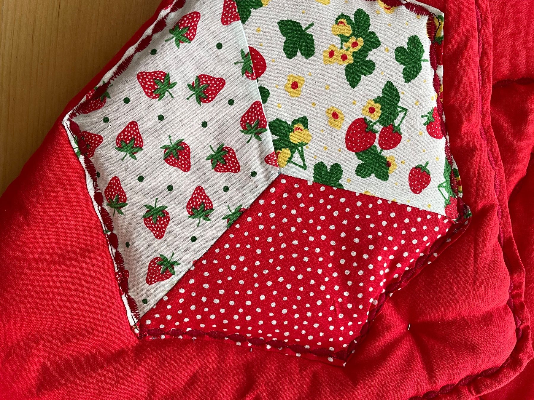 Decken: Patchwork Decke – Neu (gemäss Beschreibung) aus Zofingen von Hathoway 2
