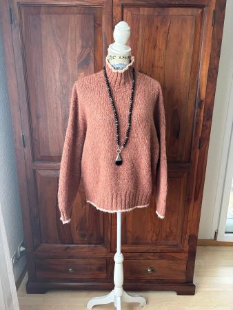 MADE IN ITALY Grobstrick Pullover neu