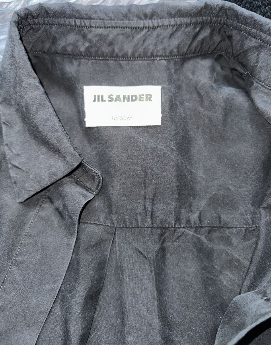 Jil Sander Vestiti: JIL SANDER HEMDKLEID GR. 36 SEIDE neuwertig – Nuovo (secondo la descrizione) da Unteraegeri venduto da MH203 8