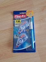 4-Farbenkugelschreiber und 2x Tippex