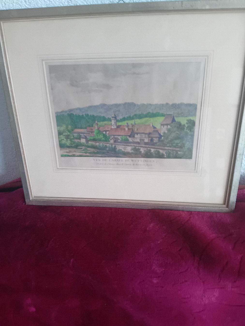 Posters & Illustrations: Kleines Bild von Wettingen AG – D'occasion à Kienberg par yvo_pd8g