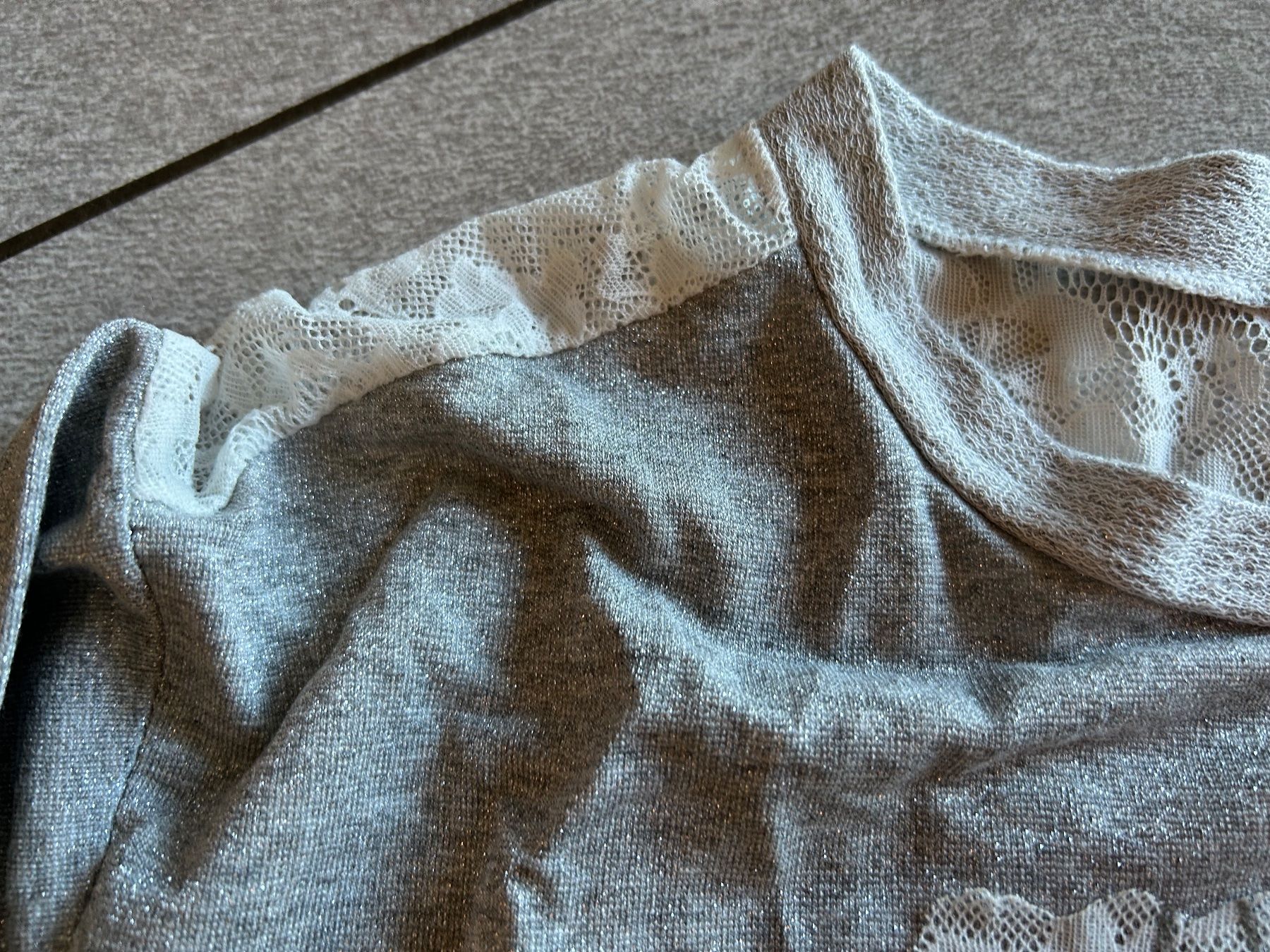 Pullover & Sweatshirts: PULL léger avec dentelle NUNA LIE gr. M élégant – Gebraucht aus Arbedo von nadia1973 2