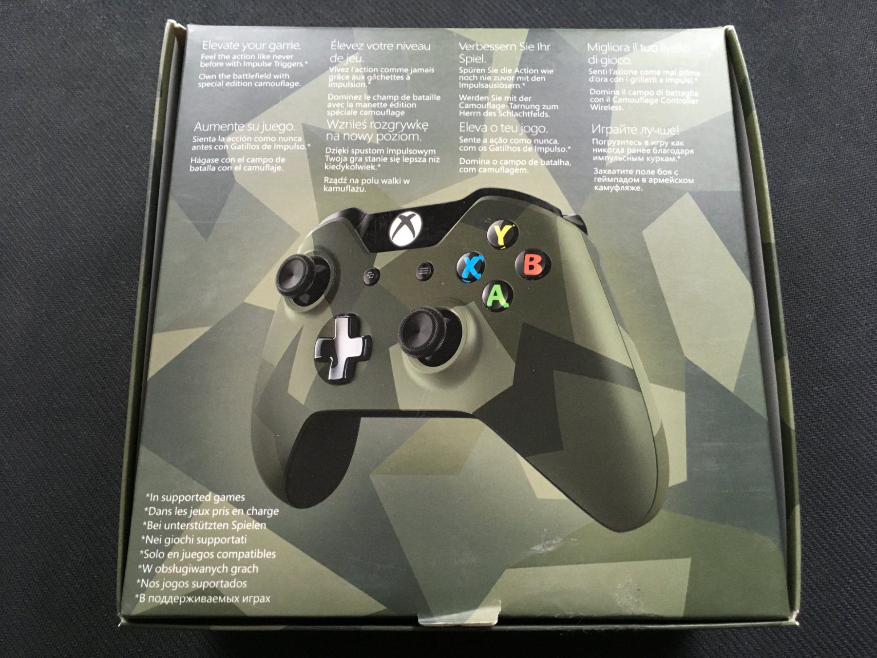 Microsoft Controller: Xbox One Wireless Controller inkl. OVP (Camouflage) Armed Fo – Gebraucht aus St.Gallen von Punktchen01 3