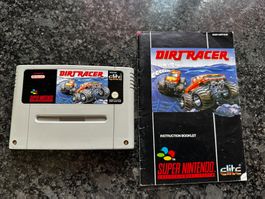 Jeu Dirt Racer pour console super Nintendo SNSP
