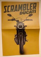 DUCATI Scrambler Motorrad Broschüre 2015, deutsch