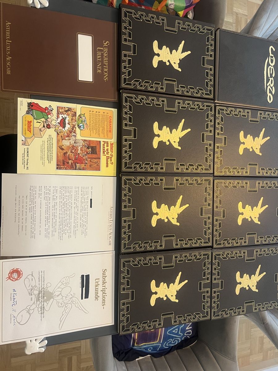 Fumetti: Asterix der Gallier Luxus Ausgabe  – Usato da Adlikon b.Regensdorf venduto da dut_78fs