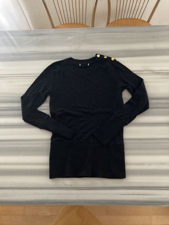 Schwarzes Langarmshirt🖤Gr.XS/S nr.1