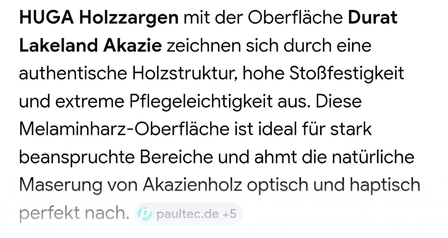 Porte: Zargen Huga Holzzargen – Nuovo (secondo la descrizione) da Linthal venduto da KreativAtelie 1
