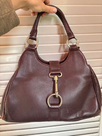 Tasche Leder Vintage