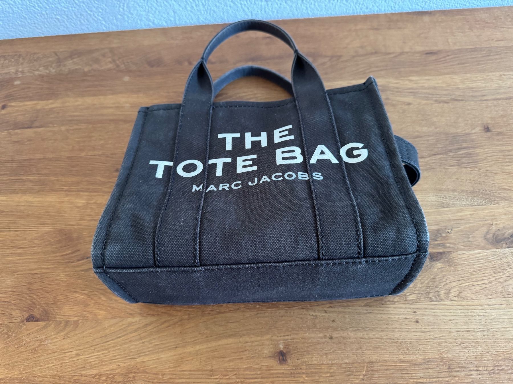 Marc Jacobs Borse da donna: Marc Jacobs The Tote Bag Mini, Schwarz Stoff – Usato da Frauenfeld venduto da guli11 3