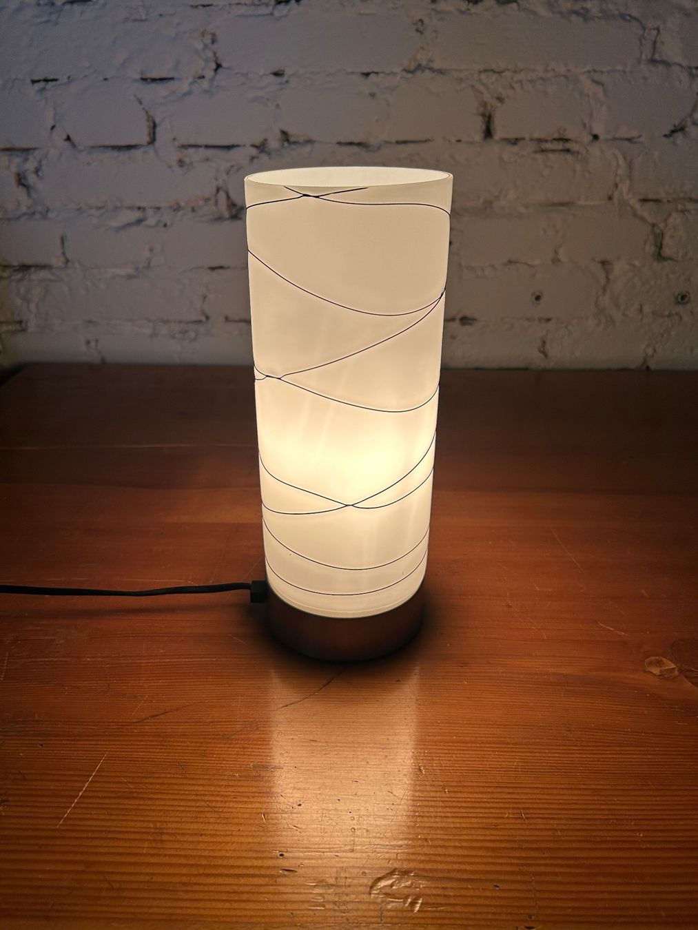 Lampade: Tischlampe aus Glas – Nuovo (secondo la descrizione) da Wettingen venduto da Luxine 2