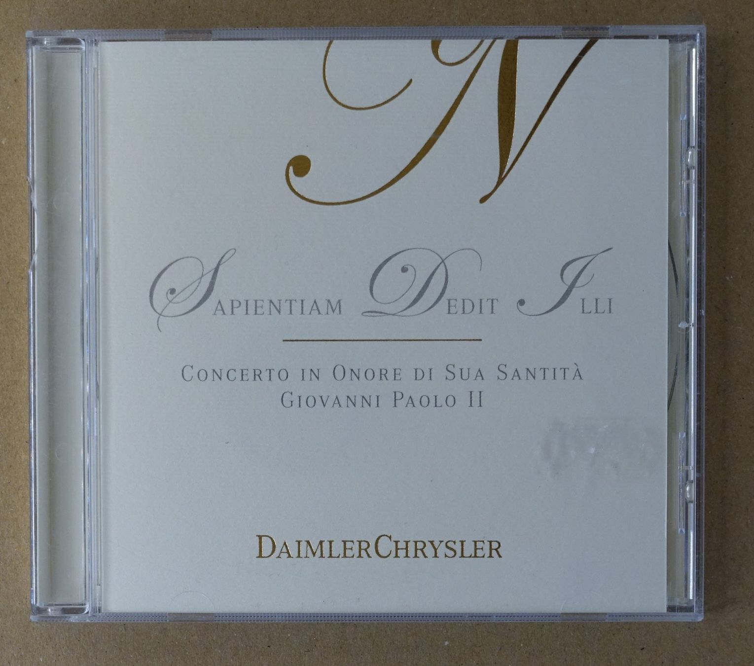 CDs: Daimler Chrysler - Sapientiam Dedit Illi - F24 – Gebraucht aus Sessa von fraenklishop
