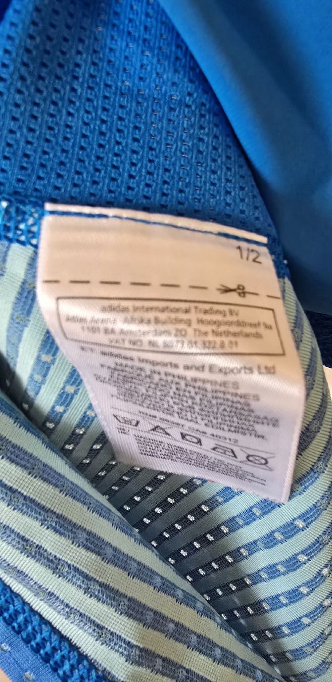 Adidas Leibchen & Hosen: Débardeur compression Adidas Techfit bleu taille M – Gebraucht aus Genève von MariaS2 4