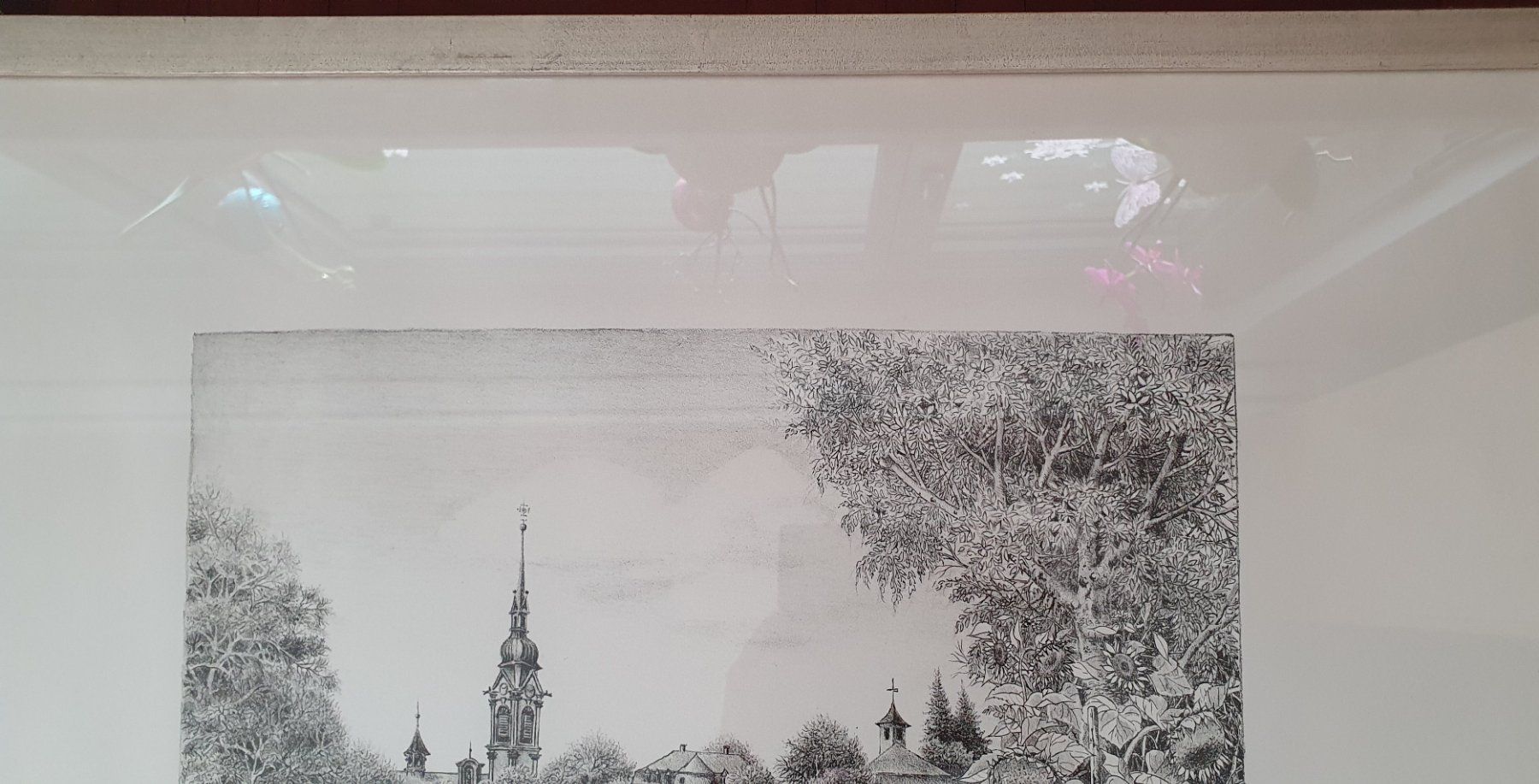Grafica & Litografie: Bild - Lithographie, bei d. Katholische Kirche Sankt Stephan – Usato da Kreuzlingen venduto da Rschweiz1 5
