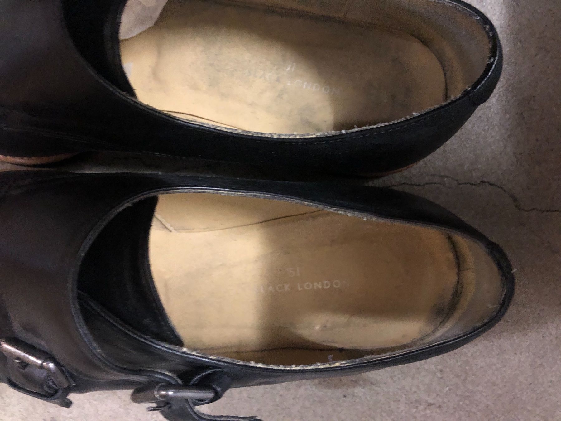 Scarpe da donna: Loafer mit Doppelschnalle spitze Form – Usato da Zell ZH venduto da Spring1509 1