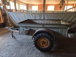 Landwirtschaftlicher Anhänger gebraucht grün 30 km/h